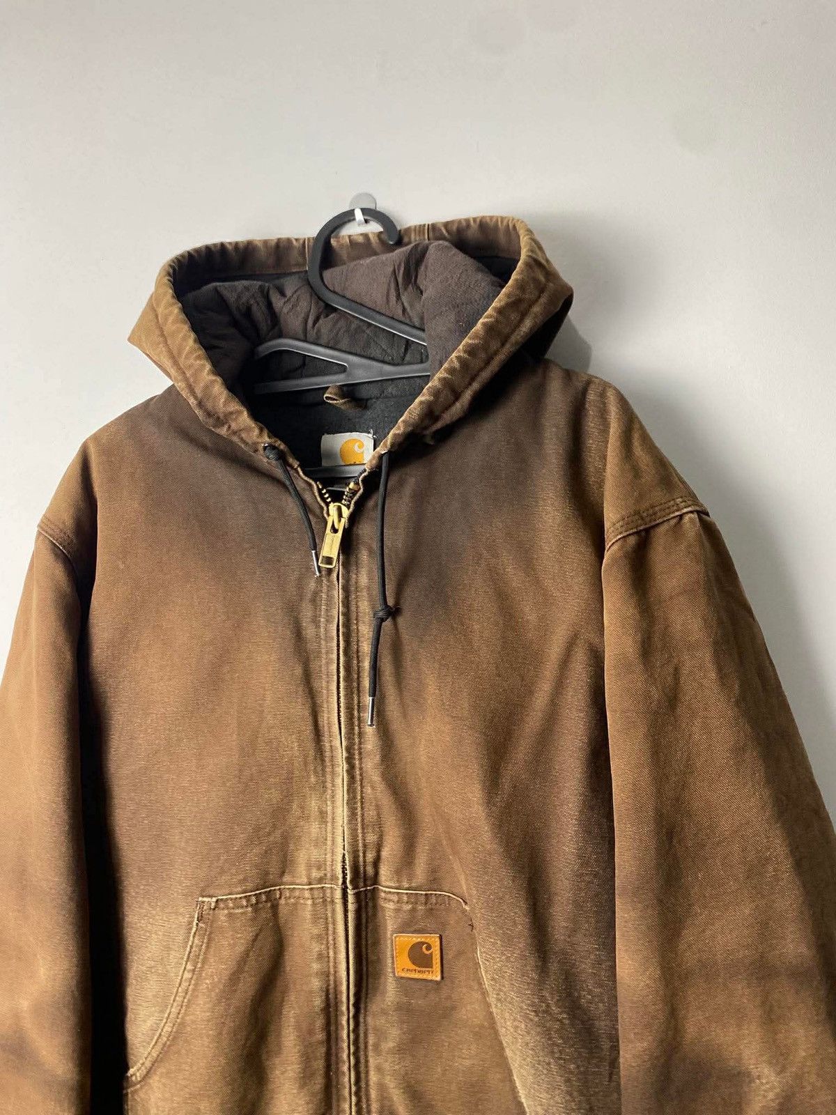 Carhartt Vintage Choco Brown Carhartt Canvas Duck Active Jacket Size US M / EU 48-50 / 2 - 5 Thumbnail