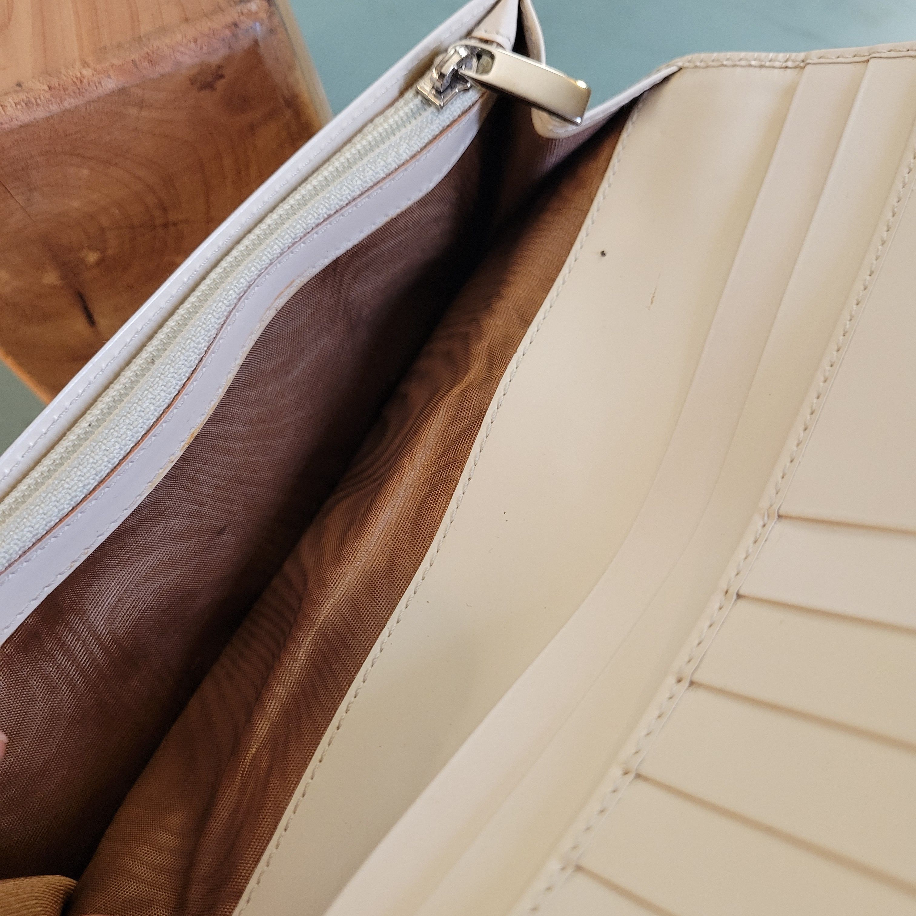 Salvatore Ferragamo Long Canvas and Leather Twist Logo Lock Wallet Size ONE SIZE - 11 Thumbnail