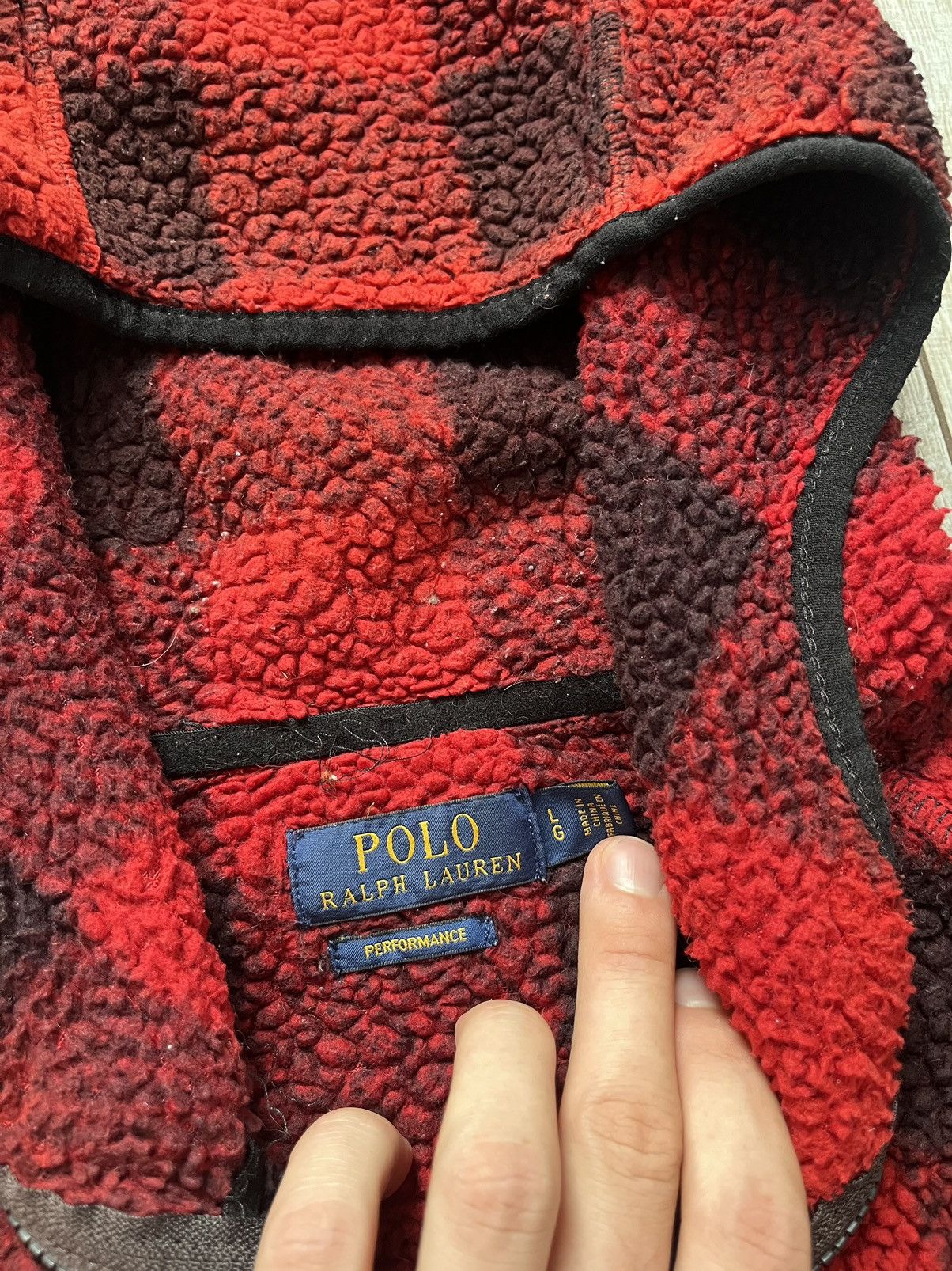 Polo Ralph Lauren × Vintage Vintage Hoodie Polo Ralph Lauren Full Zip Y2K Size US L / EU 52-54 / 3 - 5 Thumbnail