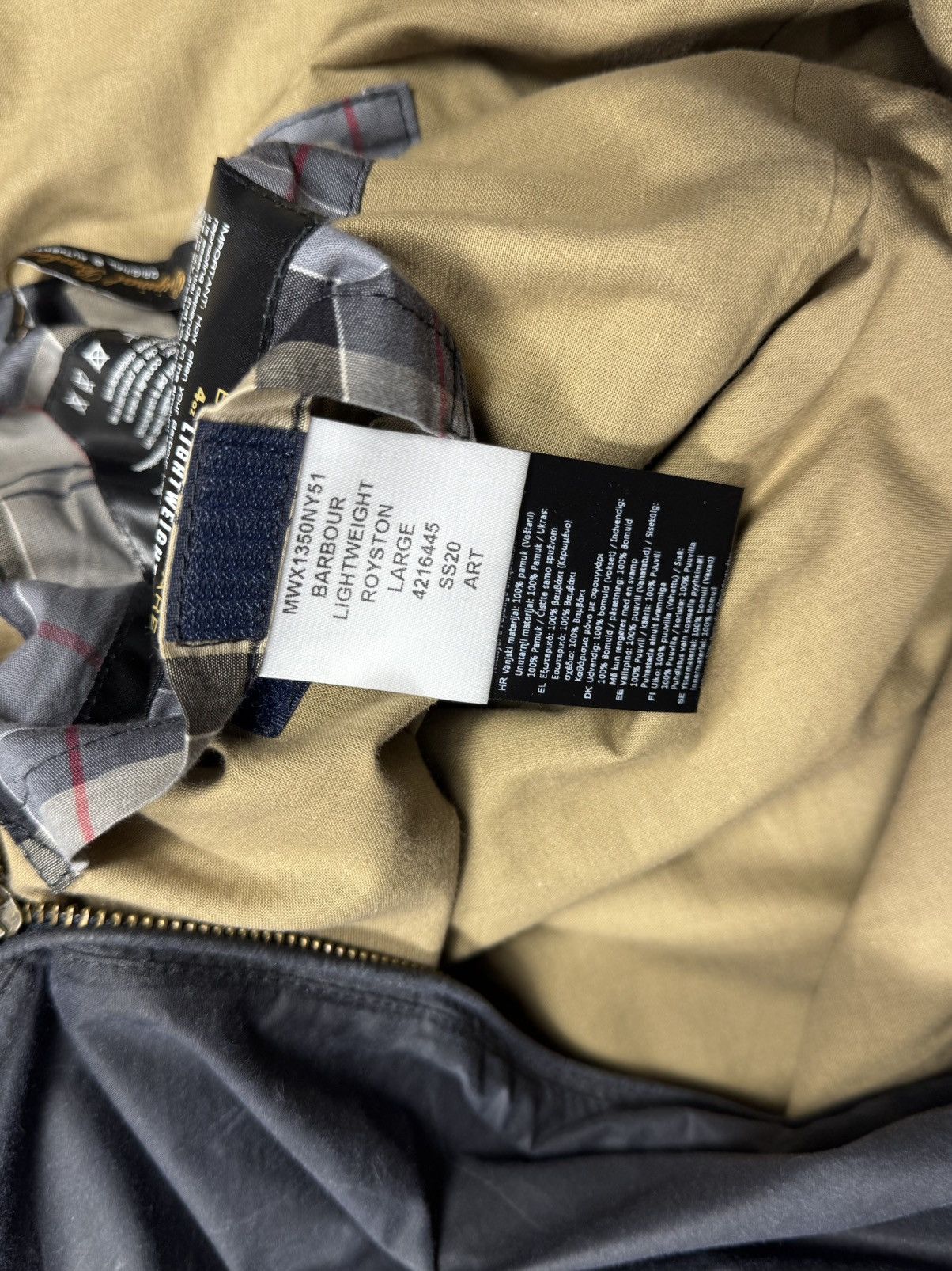 Barbour Barbour Lightweight Waxed Bomber Size US L / EU 52-54 / 3 - 12 Thumbnail