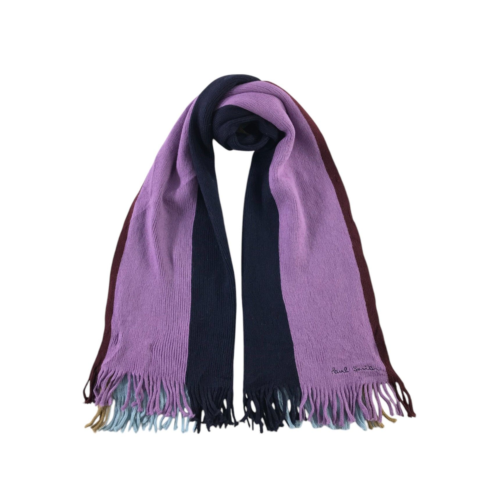 Paul Smith × Vintage Paul Smith Scarf / Muffler / Neckwear - WW2017 Size ONE SIZE - 1 Thumbnail