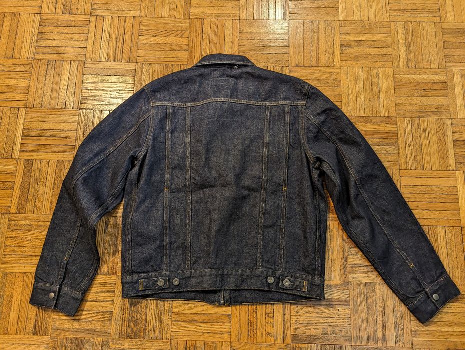 Wallace & Barnes Zip denim jacket Grailed