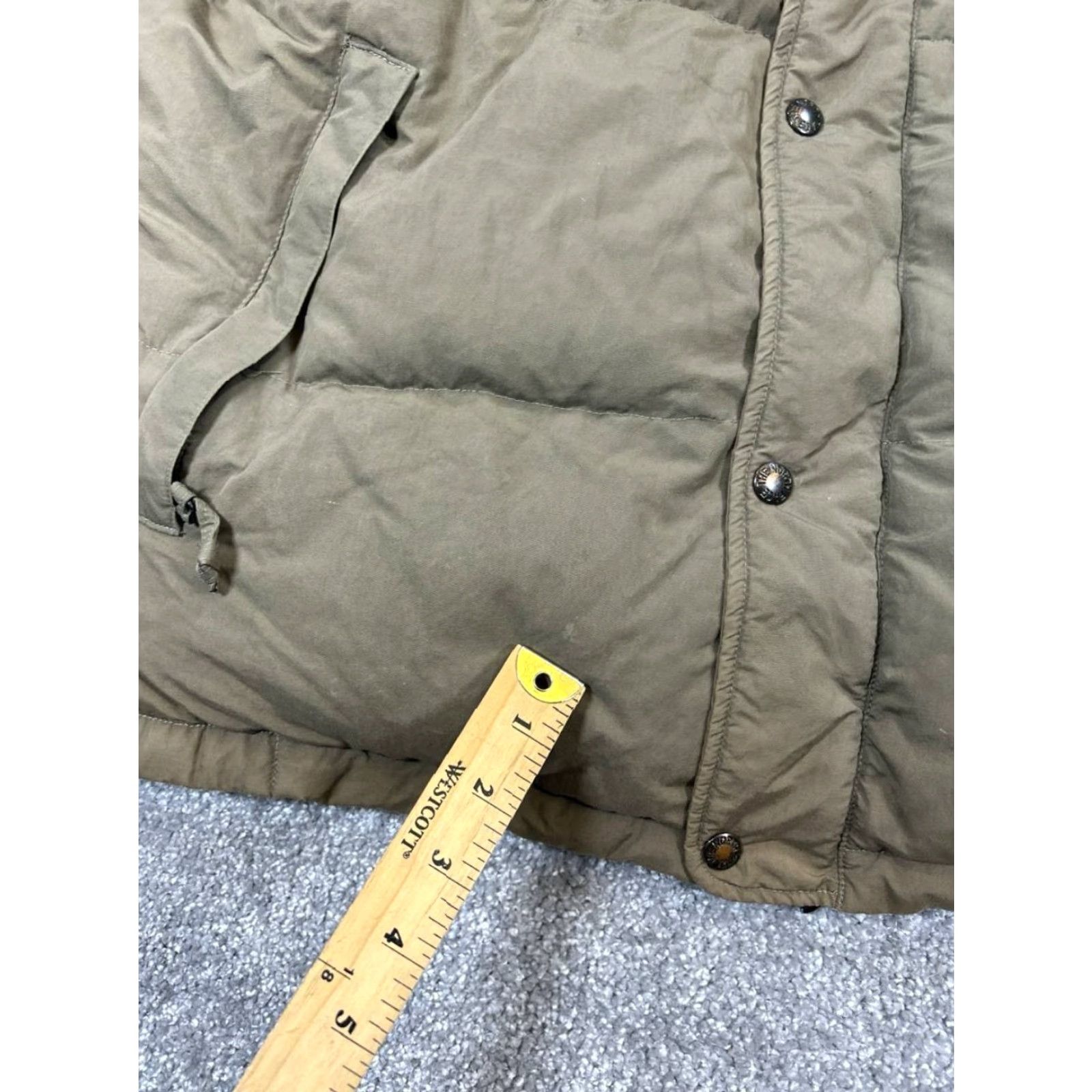 The North Face VINTAGE The North Face Vest Mens XL Brown Insulated Nuptse Puffer Jacket Down Size US XL / EU 56 / 4 - 5 Thumbnail