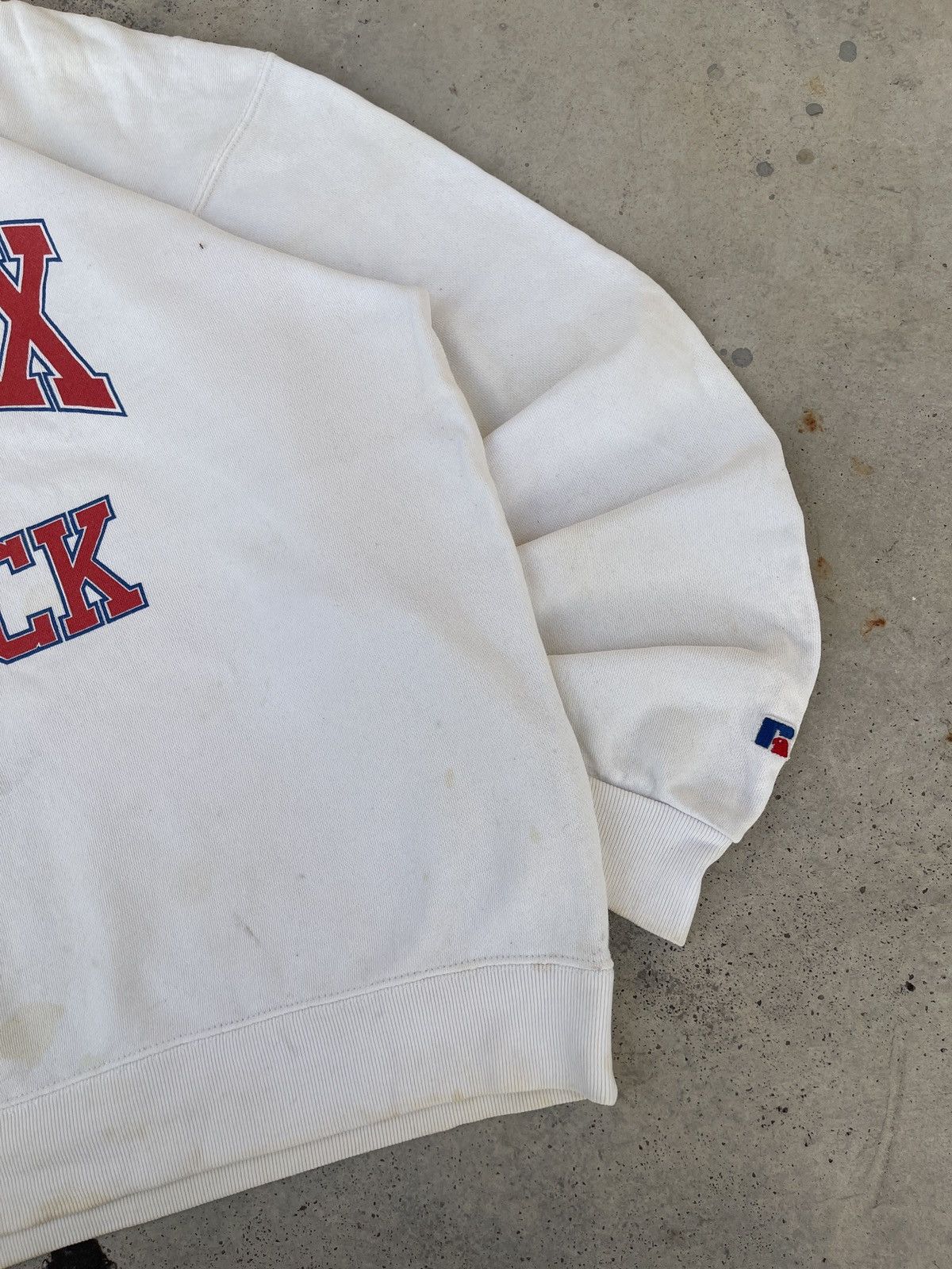 Russell Athletic × Vintage Vintage 90s Russell Alex Track Sweatshirt Size US XL / EU 56 / 4 - 5 Thumbnail