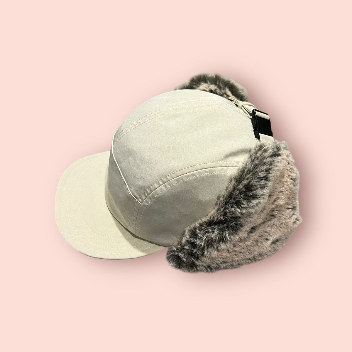 GU × Japanese Brand × Jun Takahashi VINTAGE GU 5 PANEL TRAPPER HAT Size ONE SIZE - 7 Thumbnail