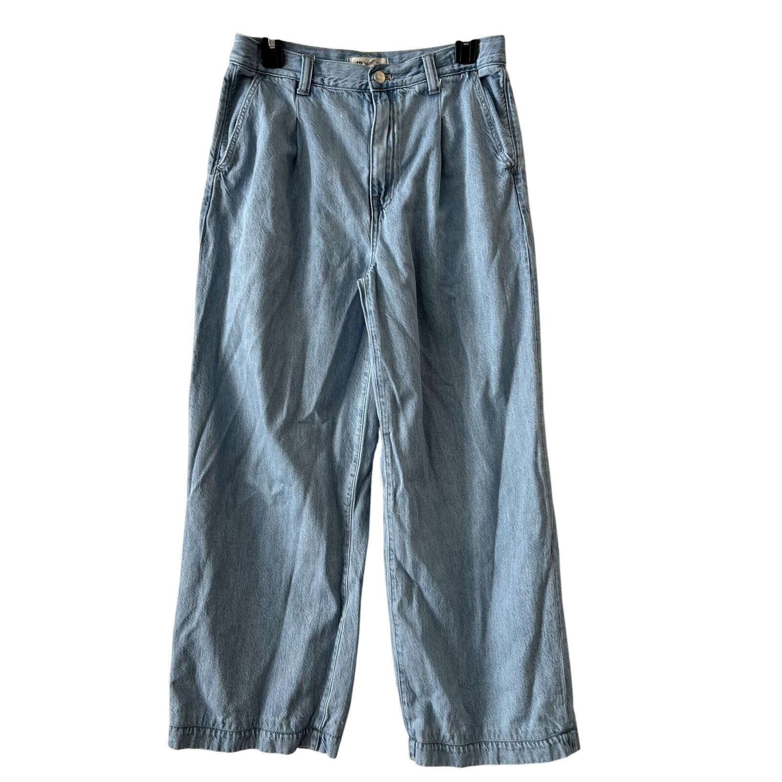 Madewell The Harlow Wide Leg Jeans size 28 Blue