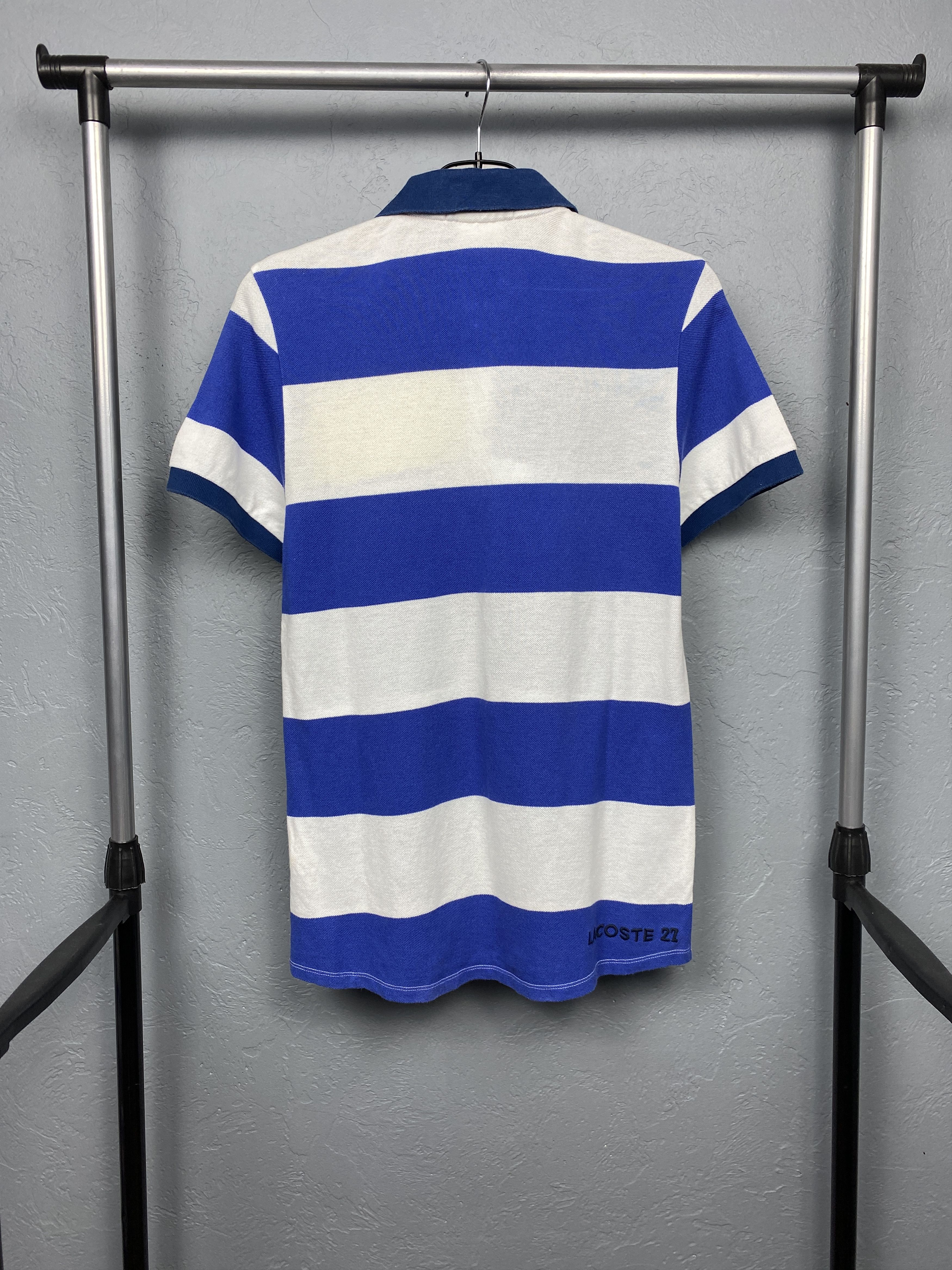 Lacoste Lacoste Vintage Mens Striped Polo Shirt Size 2 S Size US S / EU 44-46 / 1 - 7 Thumbnail