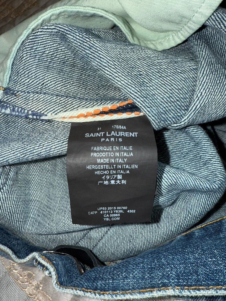 Saint Laurent Paris saint laurent parisBlue Slim Jeans 2503-Nextarrow Size US 31 - 7 Thumbnail