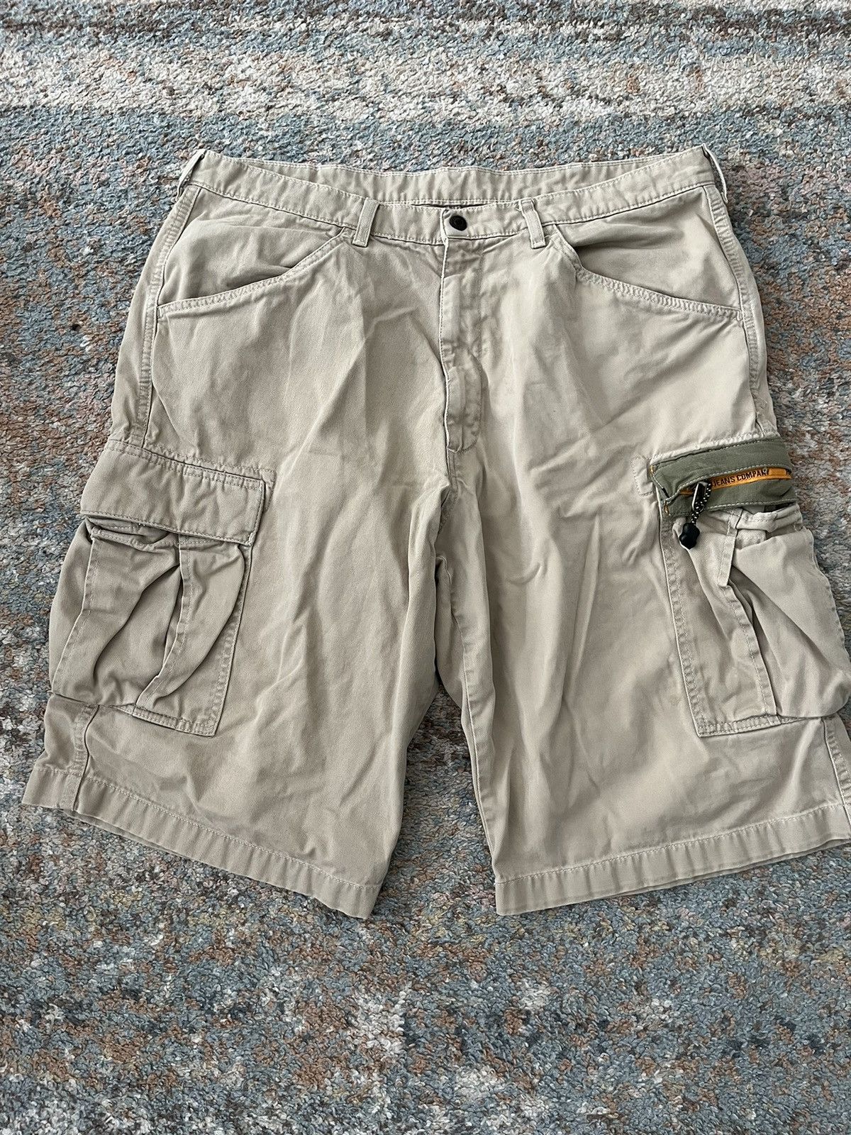 Vintage VTG Polo Ralph Lauren Stash Cargo Shorts Distressed 36 Size US 36 / EU 52 - 1 Thumbnail