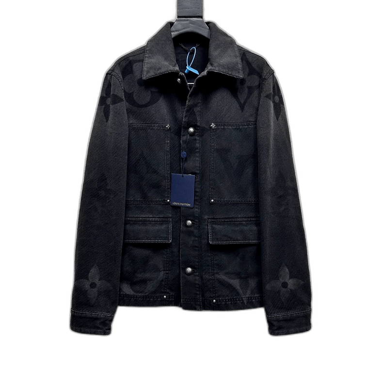 Louis Vuitton LV Louis Vuitton Logo Denim Jacket Size US L / EU 52-54 / 3 - 1 Thumbnail