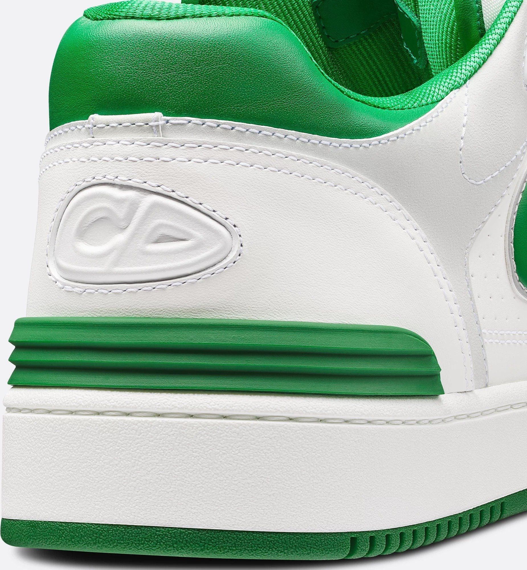 Dior os11x1225 B57 Low-Top Sneakers in White/Green Size US 9 / EU 42 - 6 Thumbnail