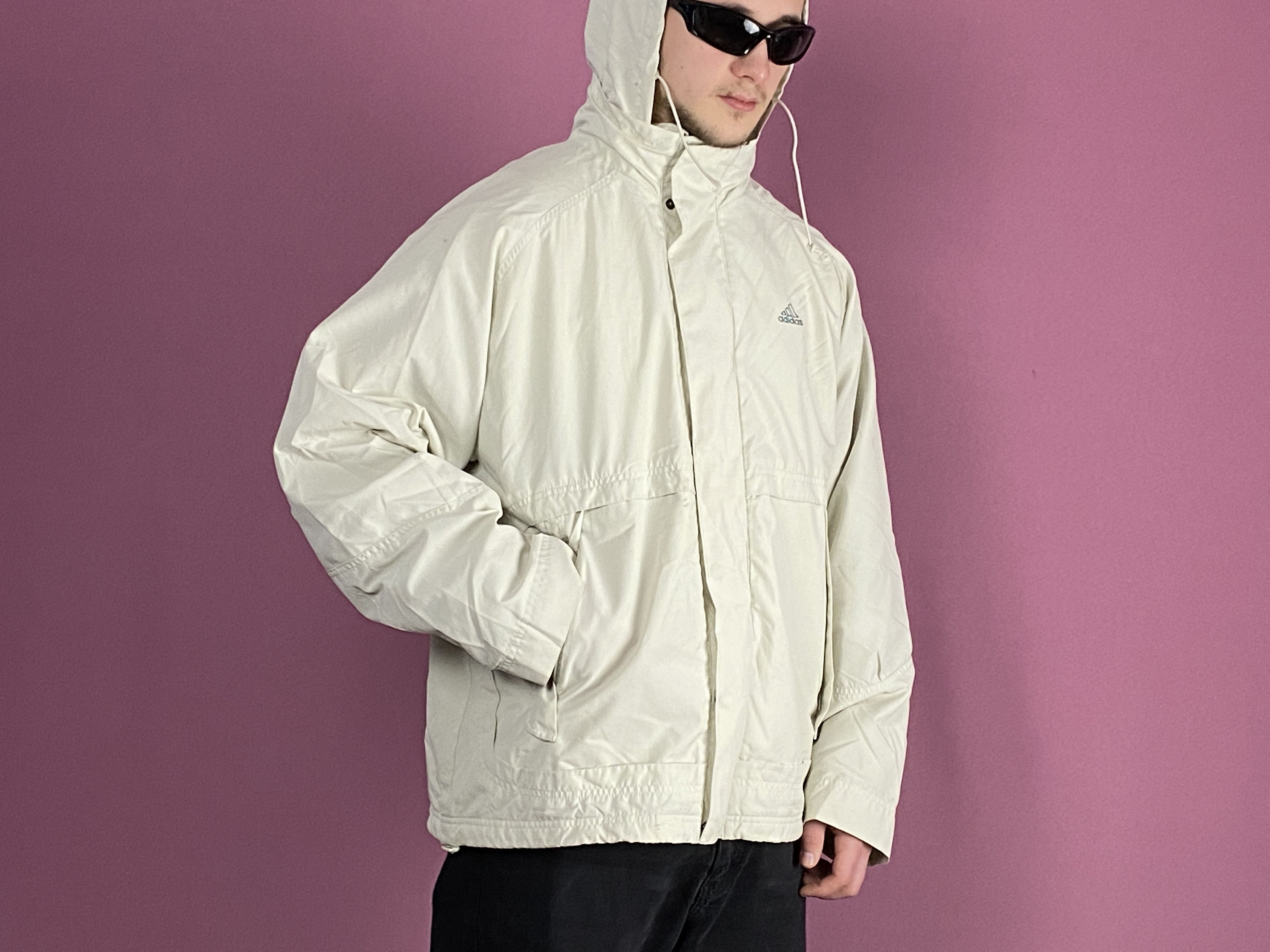 Adidas × Vintage 90s Adidas Vintage Men's Windbreaker Jacket - M Size US M / EU 48-50 / 2 - 4 Thumbnail