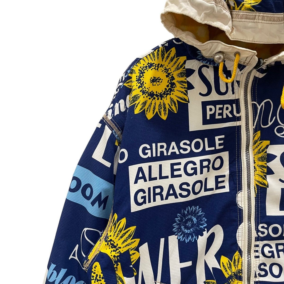 Ellesse × Vintage Vintage Ellesse Sunflower Perugia Reversible Hoodie Jacket Size US M / EU 48-50 / 2 - 6 Thumbnail