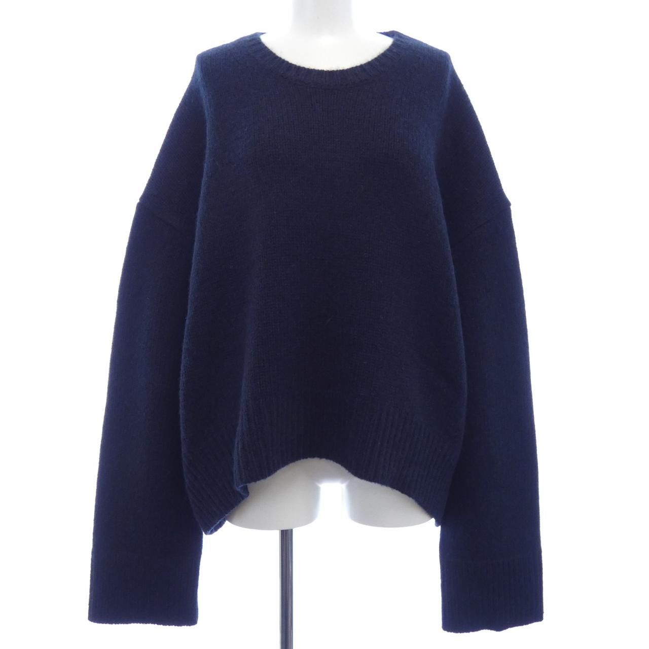 Celine Celine CELINE Cashmere Knit Textile Tops 23BJ45603 DUTY FREE for USA Size ONE SIZE - 1 Thumbnail