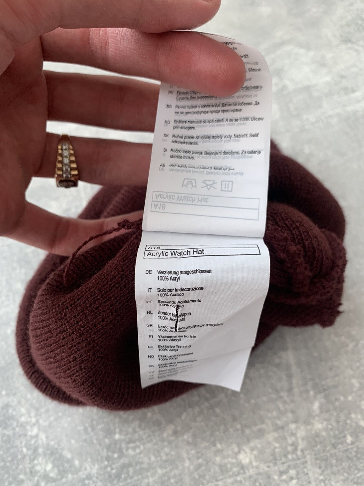 Carhartt × Vintage Carhartt Beanie Hat Size ONE SIZE - 8 Thumbnail