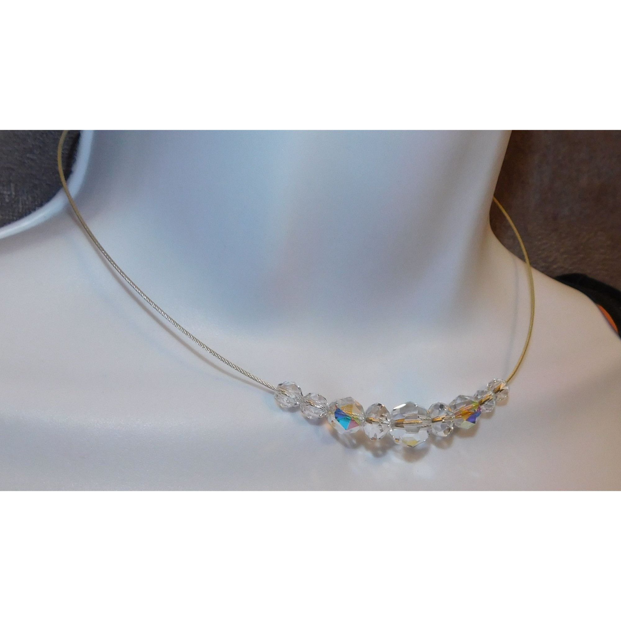 Swarovski Genuine Swarovski Faceted Crystal Necklace Size ONE SIZE - 5 Thumbnail