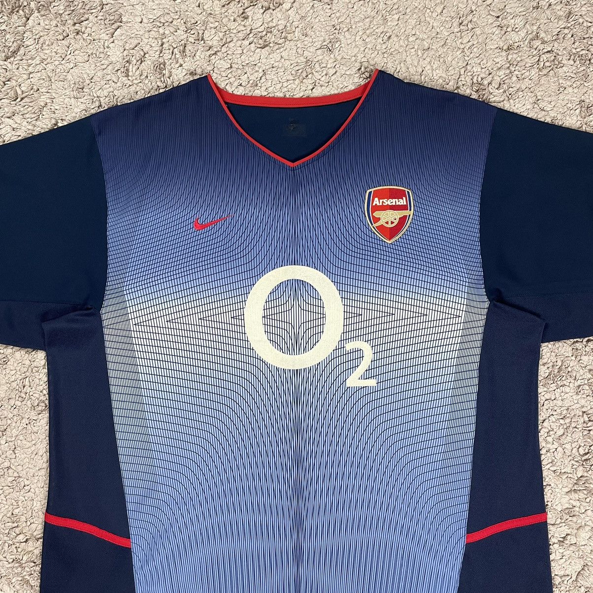 Nike × Vintage Vintage Arsenal Away Jersey Size US XL / EU 56 / 4 - 5 Thumbnail