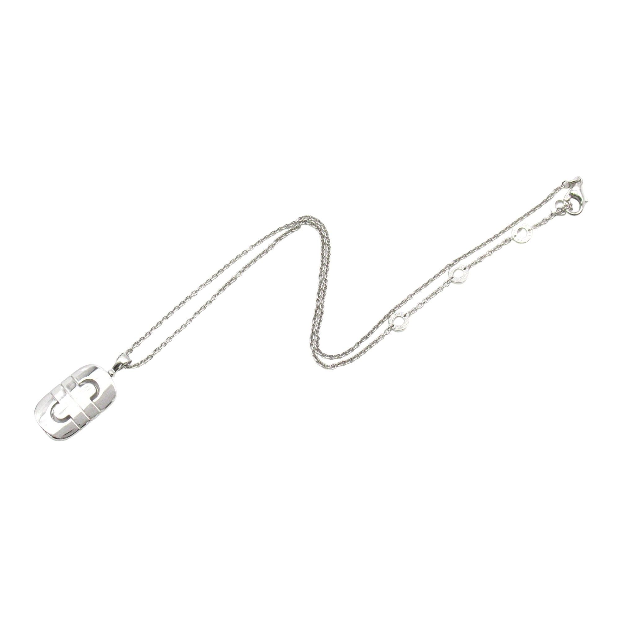 image of Bvlgari Bulgari Parentesi Necklace in Silver, Women's