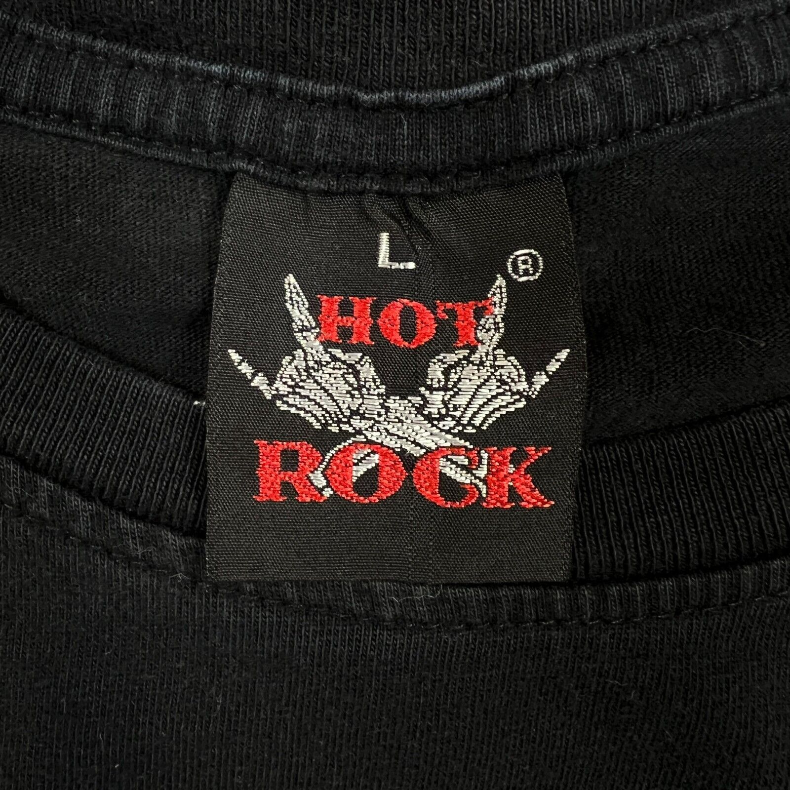 AC/DC × Band Tees × Vintage Vintage AC/DC T Shirt Black For Those About To Rock Band Tee Size US L / EU 52-54 / 3 - 7 Thumbnail