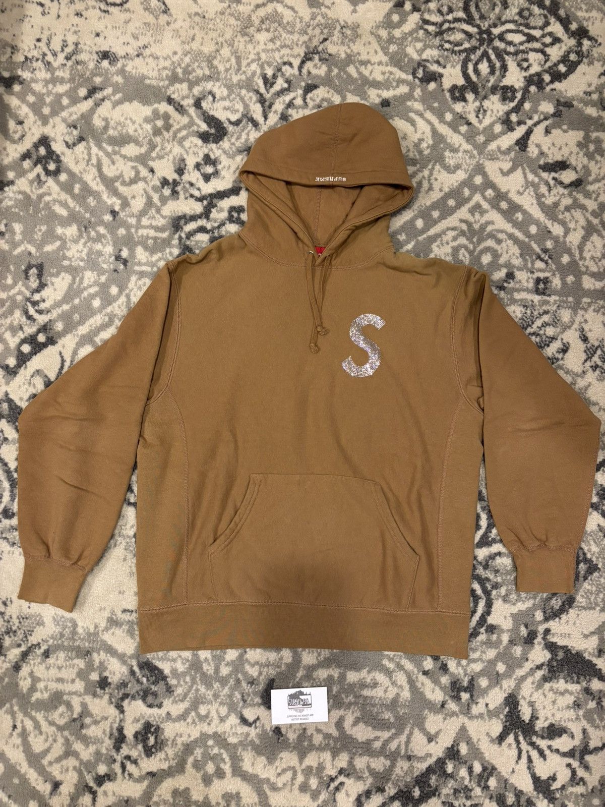 トップス Supreme Swarovski S Logo Hooded Supreme Swarovski S Logo Hooded Sweatshirt (SS21) - $298
