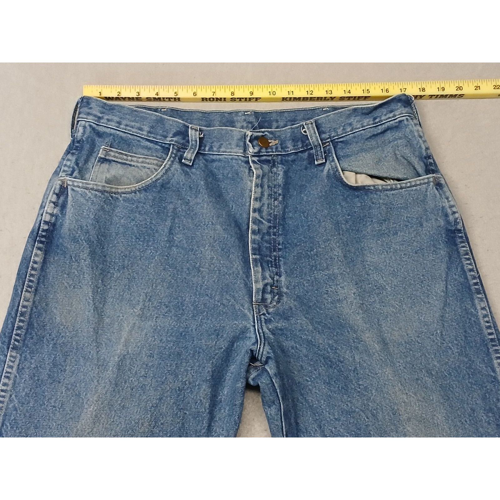 Bulwark Bulwark (36x34) Flame-Resistant Straight Blue Denim Jeans Size US 36 / EU 52 - 3 Thumbnail