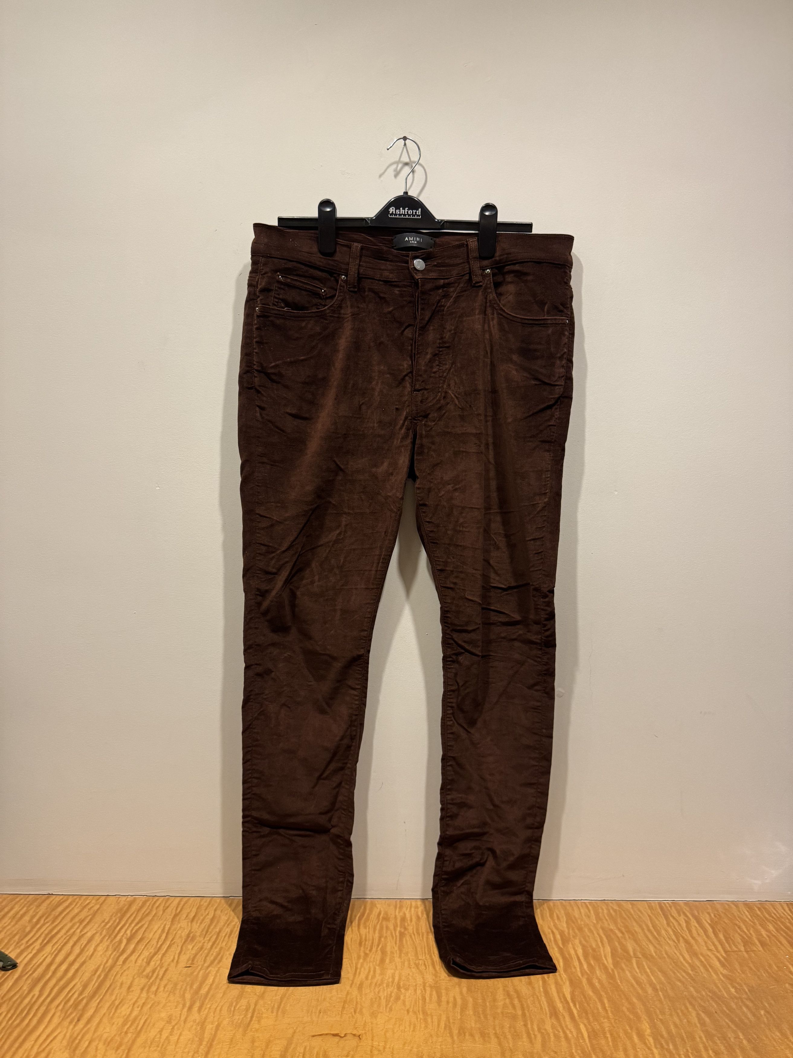Amiri Velvet Stack Jeans Size US 36 / EU 52 - 2 Thumbnail