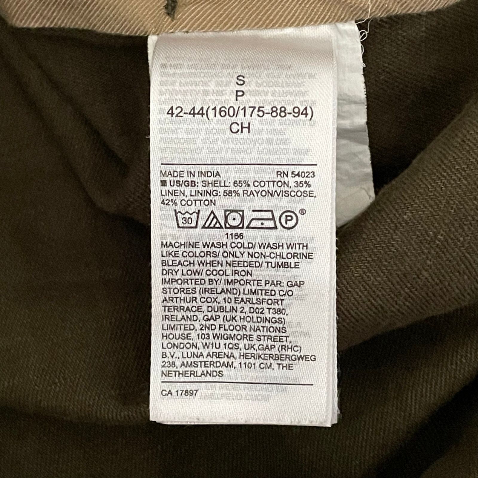 Banana Republic Banana Republic Essential Cargo Jacket Green Small NO BELT Size S / US 4 / IT 40 - 6 Thumbnail