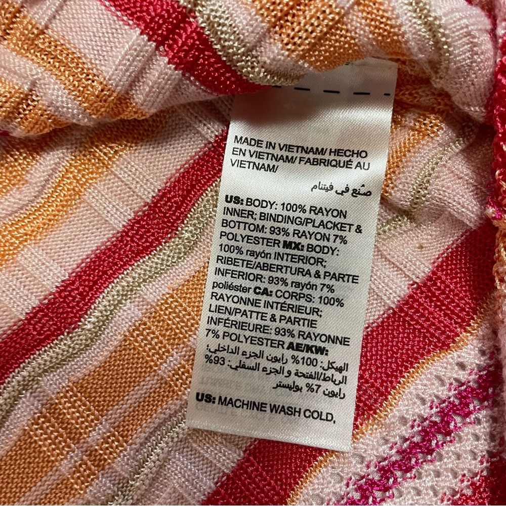 Chicos Chico's Tassel Wave Striped Cardigan Size 3 US XL Size XL / US 12-14 / IT 48-50 - 8 Thumbnail