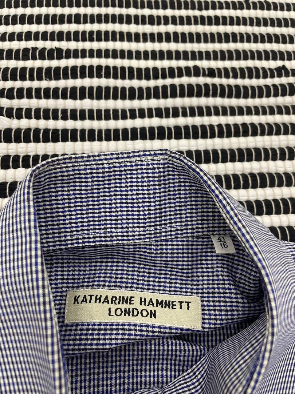 Japanese Brand × Katharine Hamnett London × Vintage Vintage Katharine Hamnett London Button Shirt Y2K Size US L / EU 52-54 / 3 - 8 Thumbnail