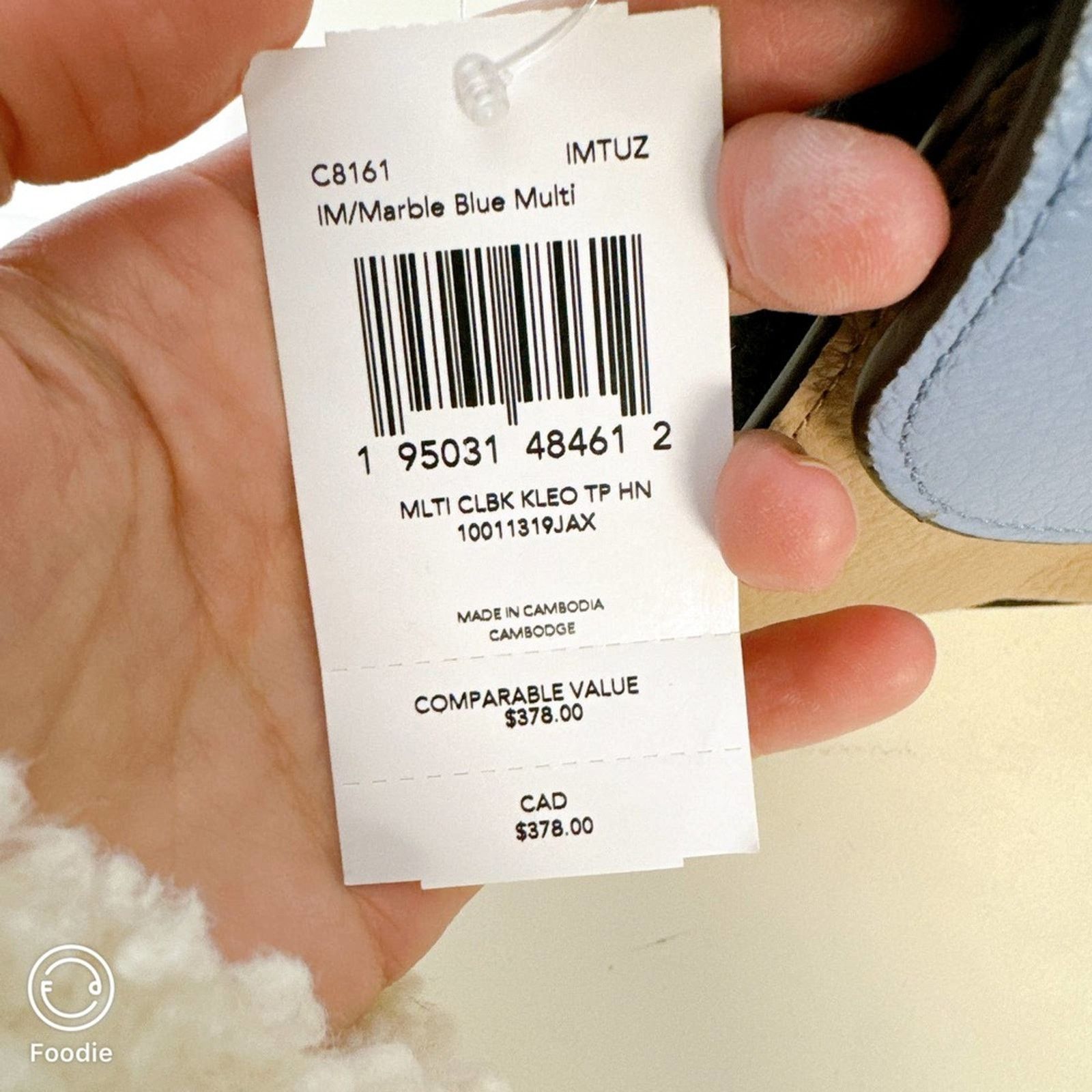 Coach Coach C8161 Kleo Top Handle In Colorblock In Marble Blue Size ONE SIZE - 7 Thumbnail