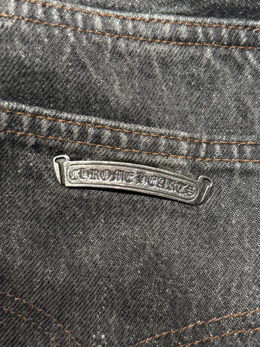 Chrome Hearts 1/1 Cross Patch Levi's 501 Jeans Size US 34 / EU 50 - 8 Thumbnail