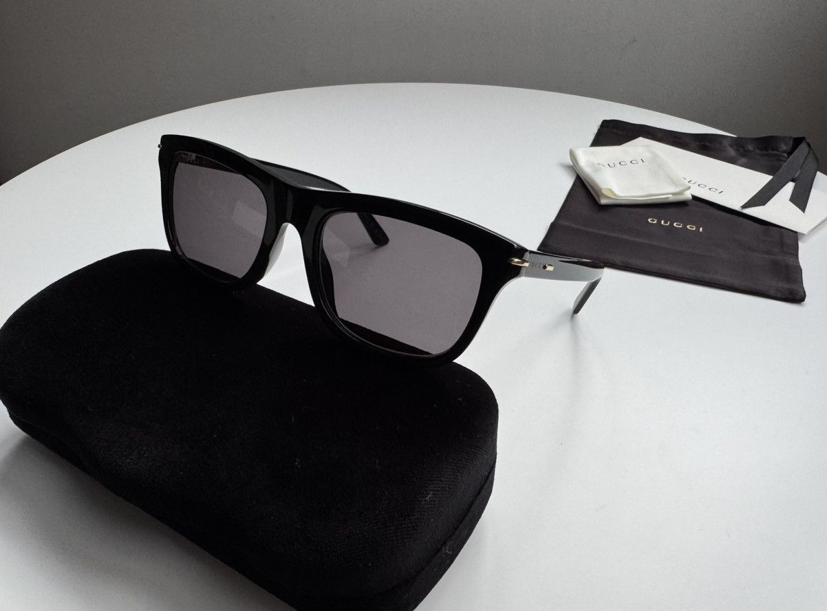 Vintage GUCCI SUNGLASSES GG1444S 001 Size ONE SIZE - 10 Thumbnail