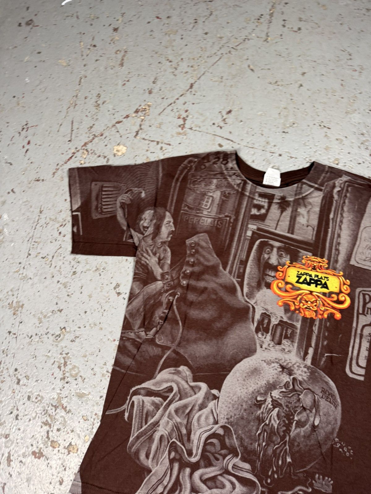 Other Vintage Aop Frank Zappa Plays Zappa Anvil Tag Tour Tee Size US M / EU 48-50 / 2 - 4 Thumbnail
