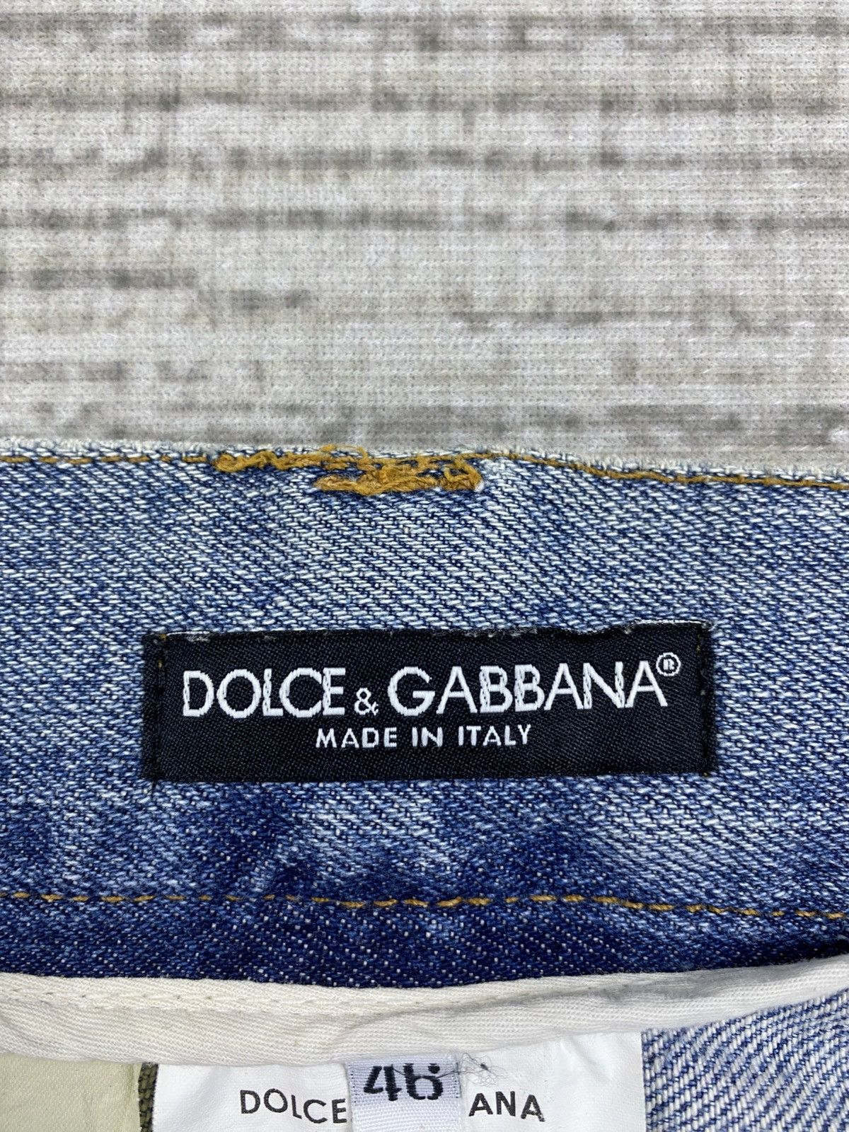Dolce & Gabbana Vintage Dolce & Gabbana 14 Classic Distressed Denim Jeans Size US 32 / EU 48 - 14 Thumbnail