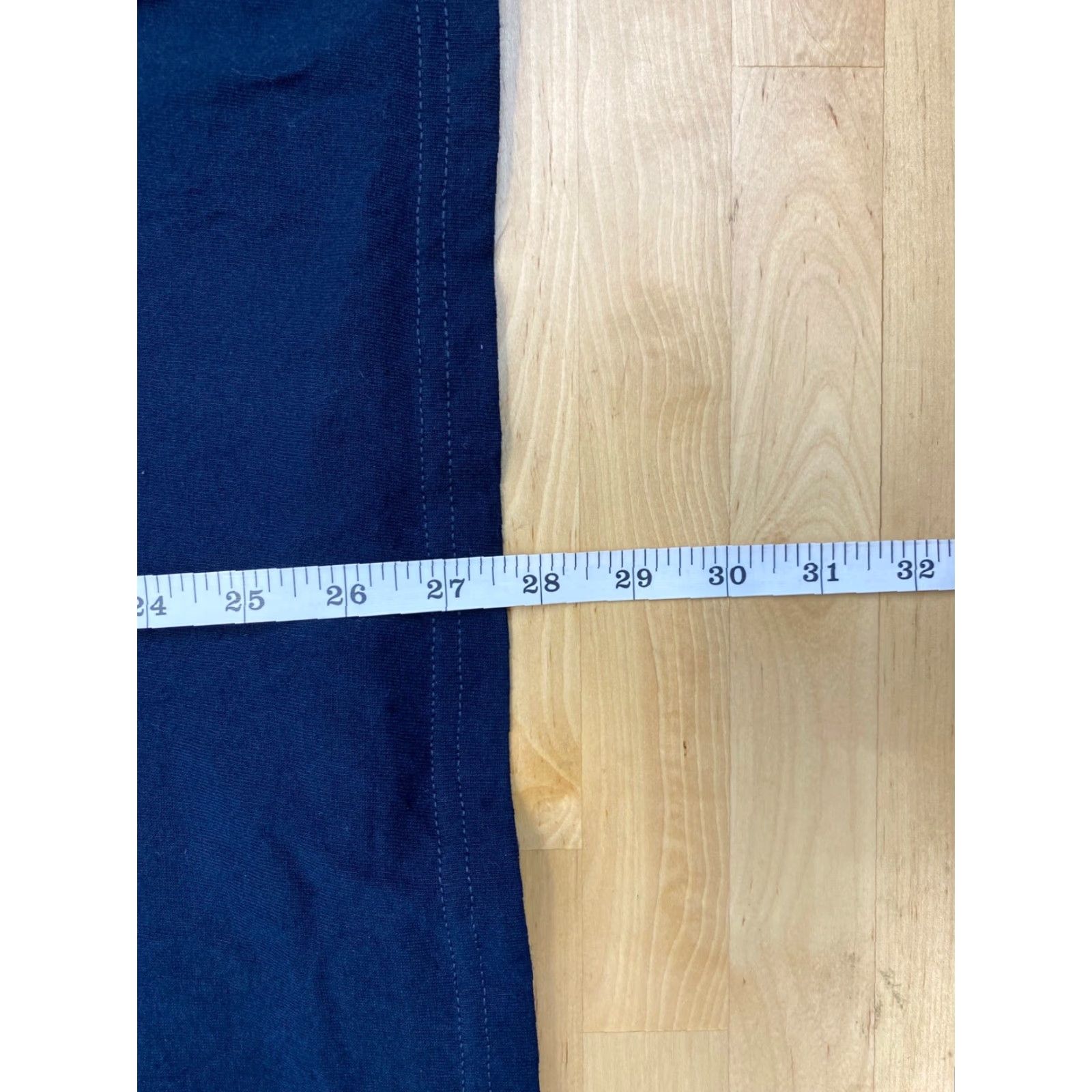 AAA AAA HeavyWeight Mens T-Shirt Navy Blue Short Sleeve Crew Neck Regular L Large Size US L / EU 52-54 / 3 - 5 Thumbnail