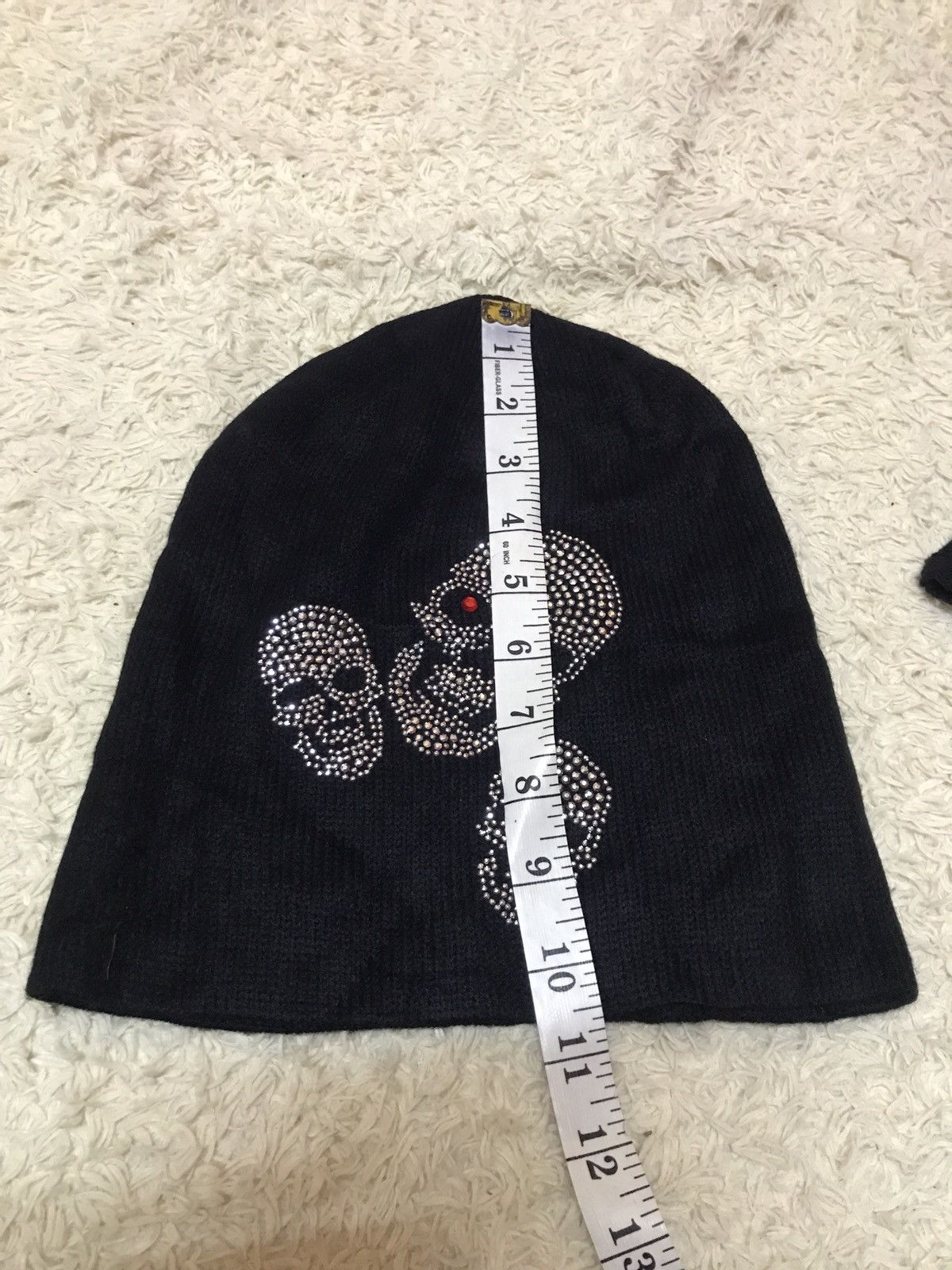 Japanese Brand × Seditionaries ‼️JAPANASE BRAND SKULLS BEANIE VERY RARE‼️ Size ONE SIZE - 5 Thumbnail