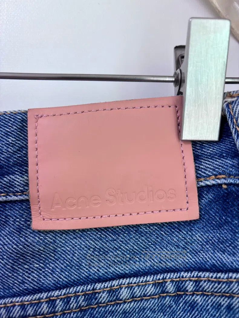 Acne Studios Acne Studios High-Waist Wide-Leg Slightly Flared Jeans Size 27" / US 4 / IT 40 - 3 Thumbnail