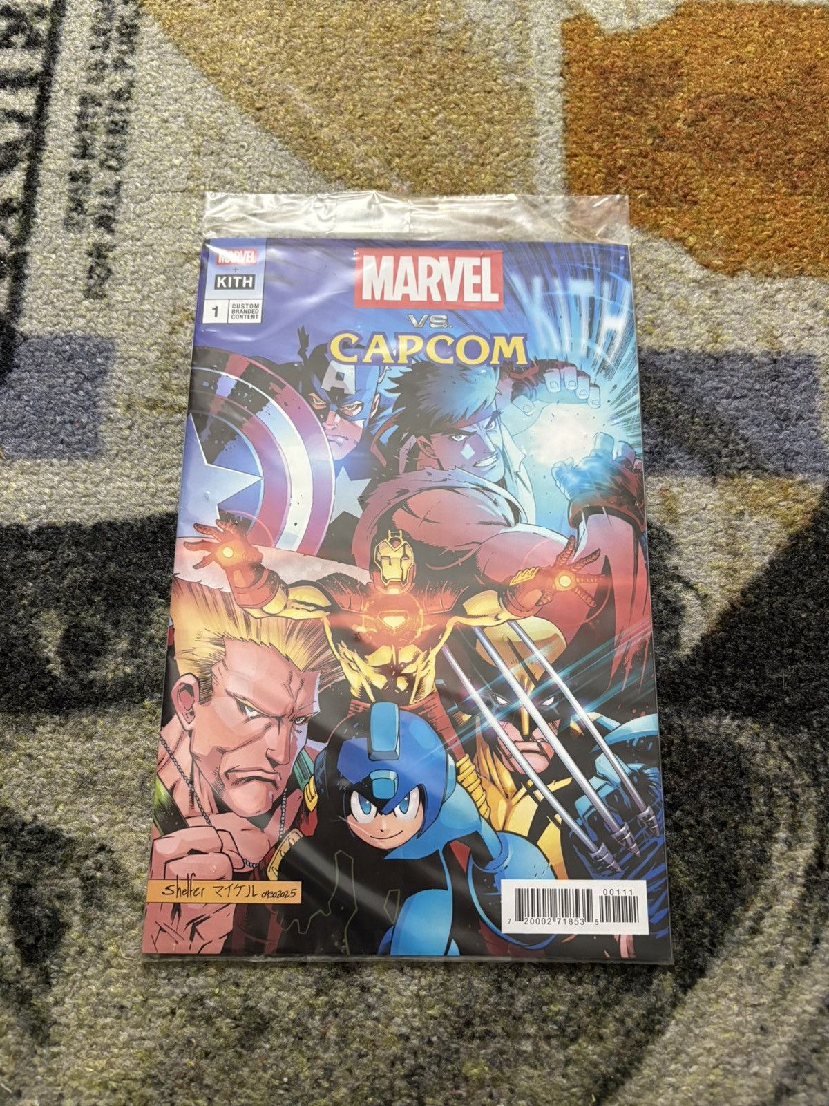 Kith × Marvel Comics Kith x Marvel Capcom Comic Book Size ONE SIZE - 1 Thumbnail