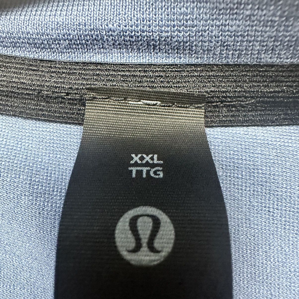 Lululemon Blue Lululemon Long Sleeve Athletic Long Sleeve Shirt Size US XXL / EU 58 / 5 - 4 Thumbnail