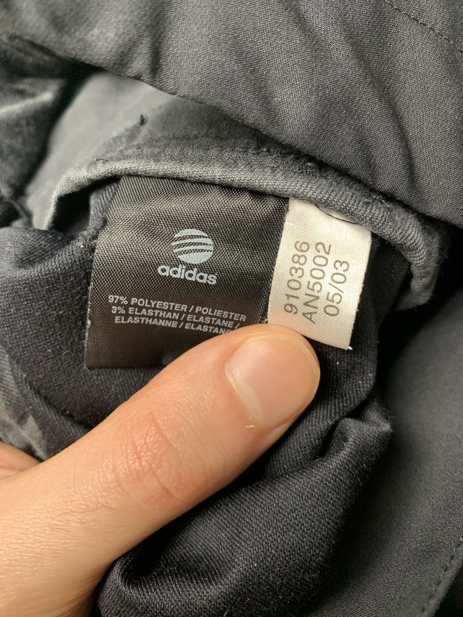 Y-3 × Yohji Yamamoto Y-3 A/W 2003 shell track pants Size US 31 - 7 Thumbnail