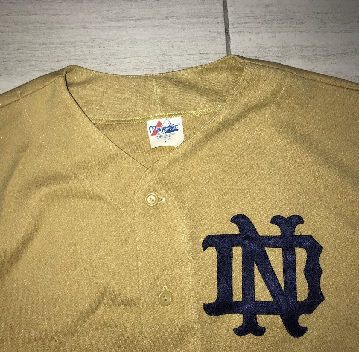 Majestic Notre Dame Majestic Jersey Size US L / EU 52-54 / 3 - 3 Thumbnail