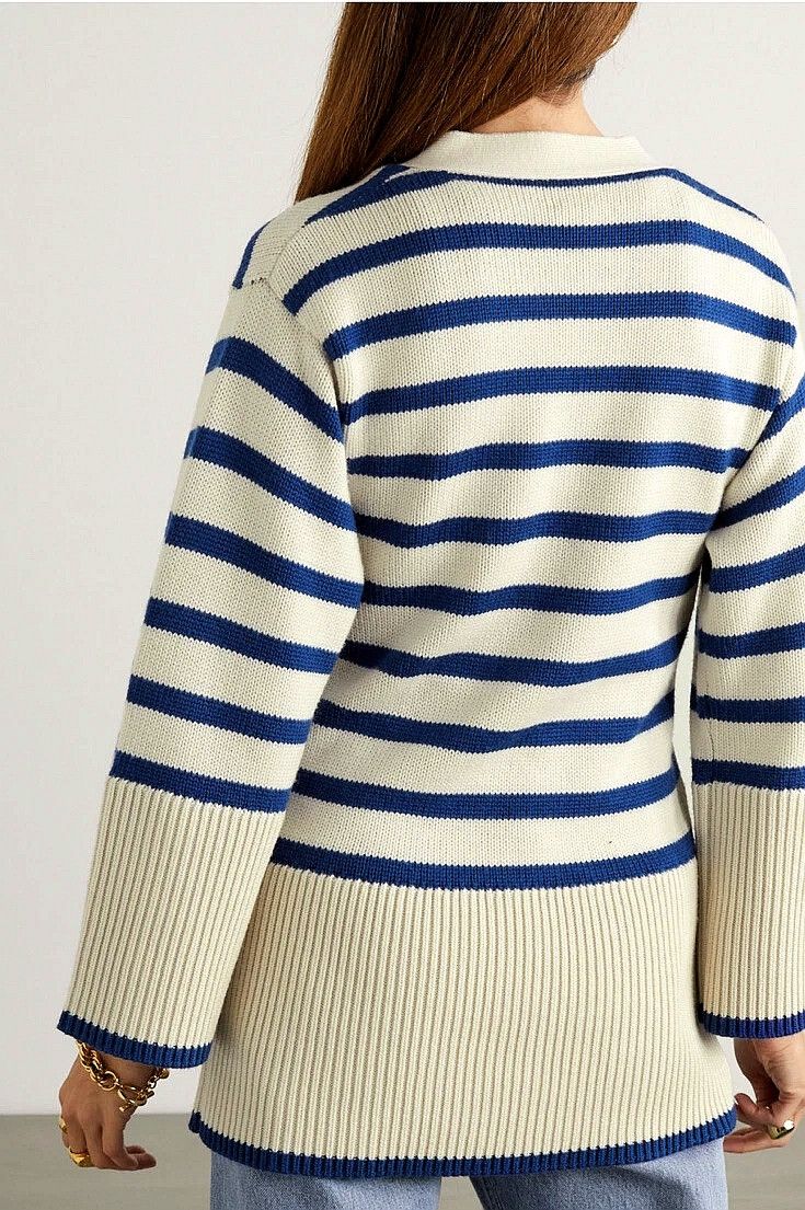 Toteme Signature striped cardigan Size XS / US 0-2 / IT 36-38 - 14 Thumbnail