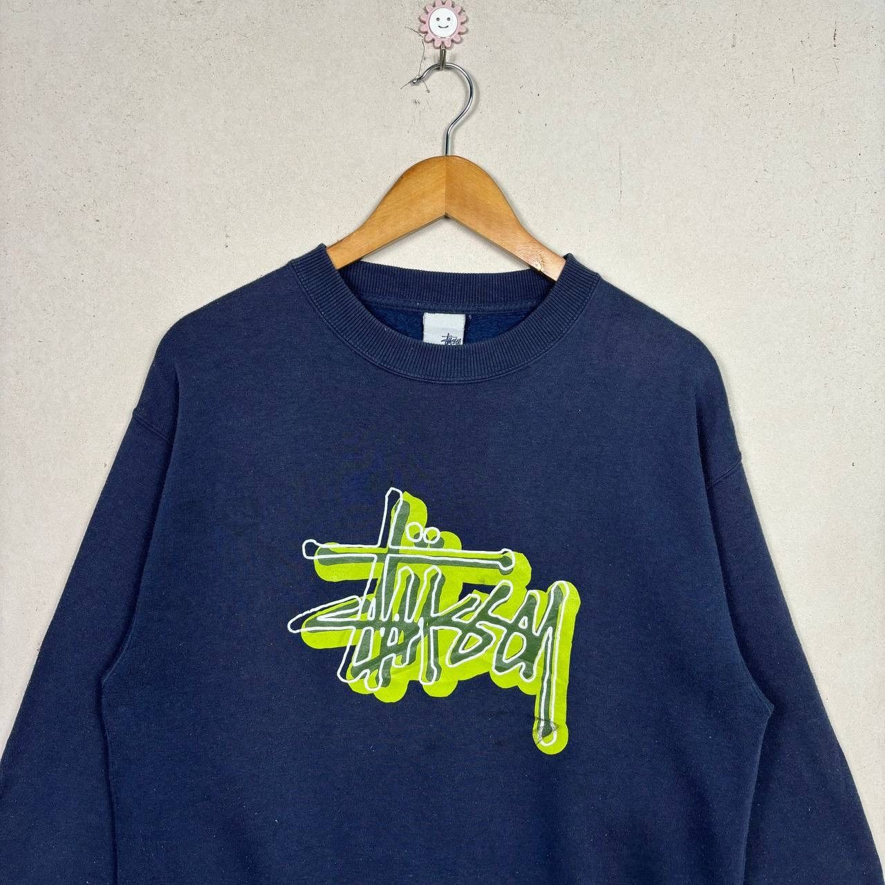 Stussy Vintage 90s Stussy Scribble Logo Crewneck Sweatshirt Large Size US L / EU 52-54 / 3 - 3 Thumbnail