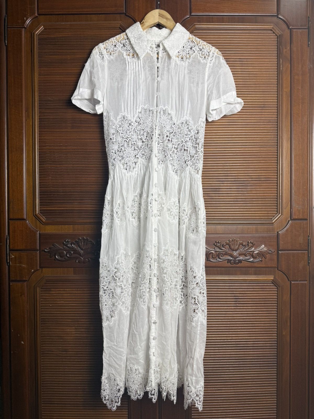 Zimmermann Zimmermann Sunday Midi Dress Size L / US 10 / IT 46 - 2 Thumbnail