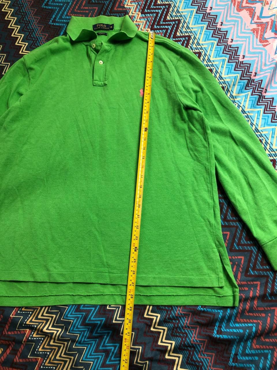 Polo Ralph Lauren Vintage Polo Ralph Lauren Rugby Long-Sleeve Size US XL / EU 56 / 4 - 13 Thumbnail