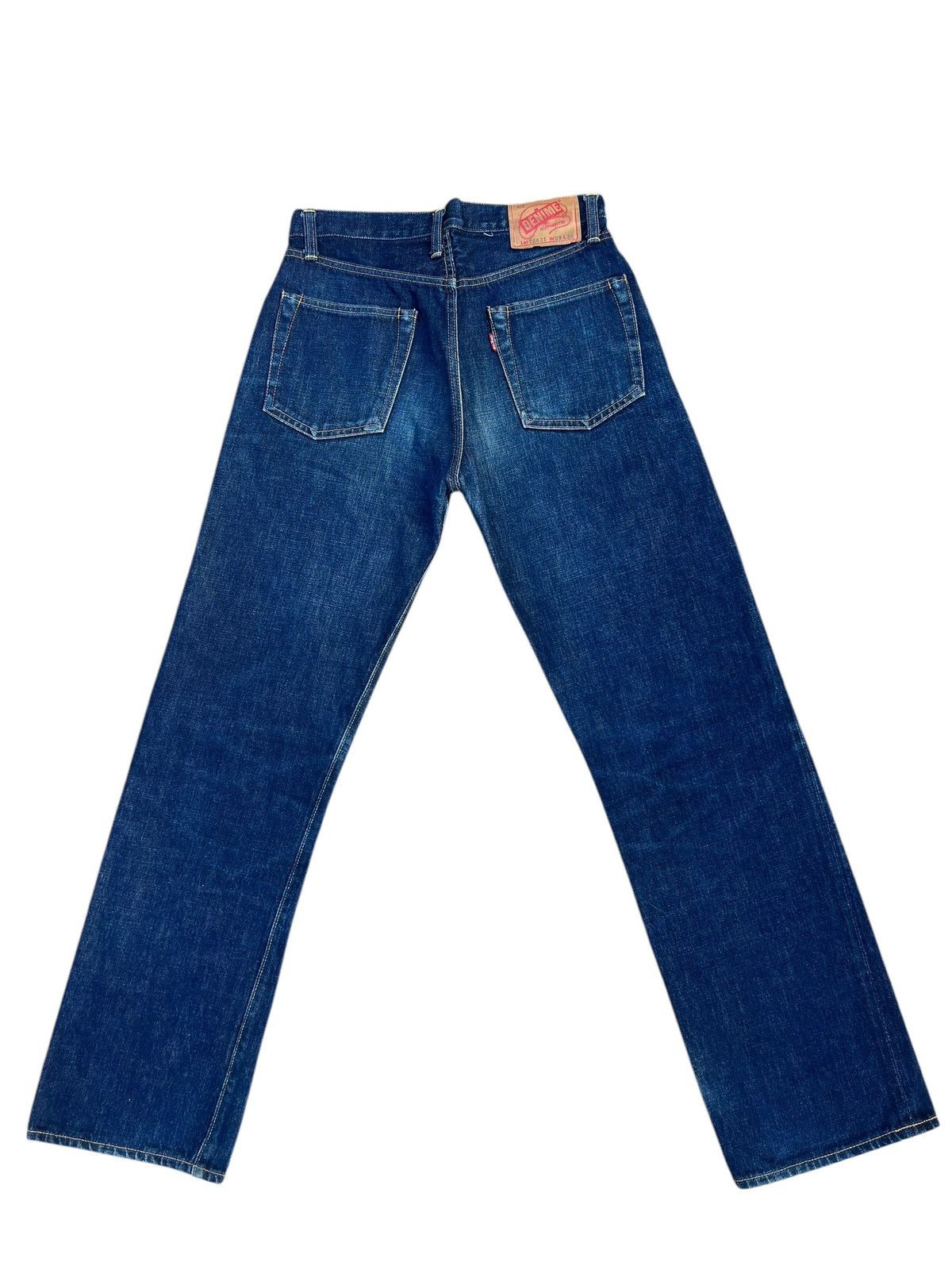 Denime × Japanese Brand Vintage DENIME Japan Fade Denim Selvedge Jeans Size US 29 - 14 Thumbnail