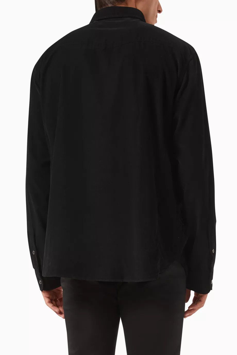 Tom Ford o1y0425 Solid Color Shirt in Black Size US S / EU 44-46 / 1 - 3 Thumbnail