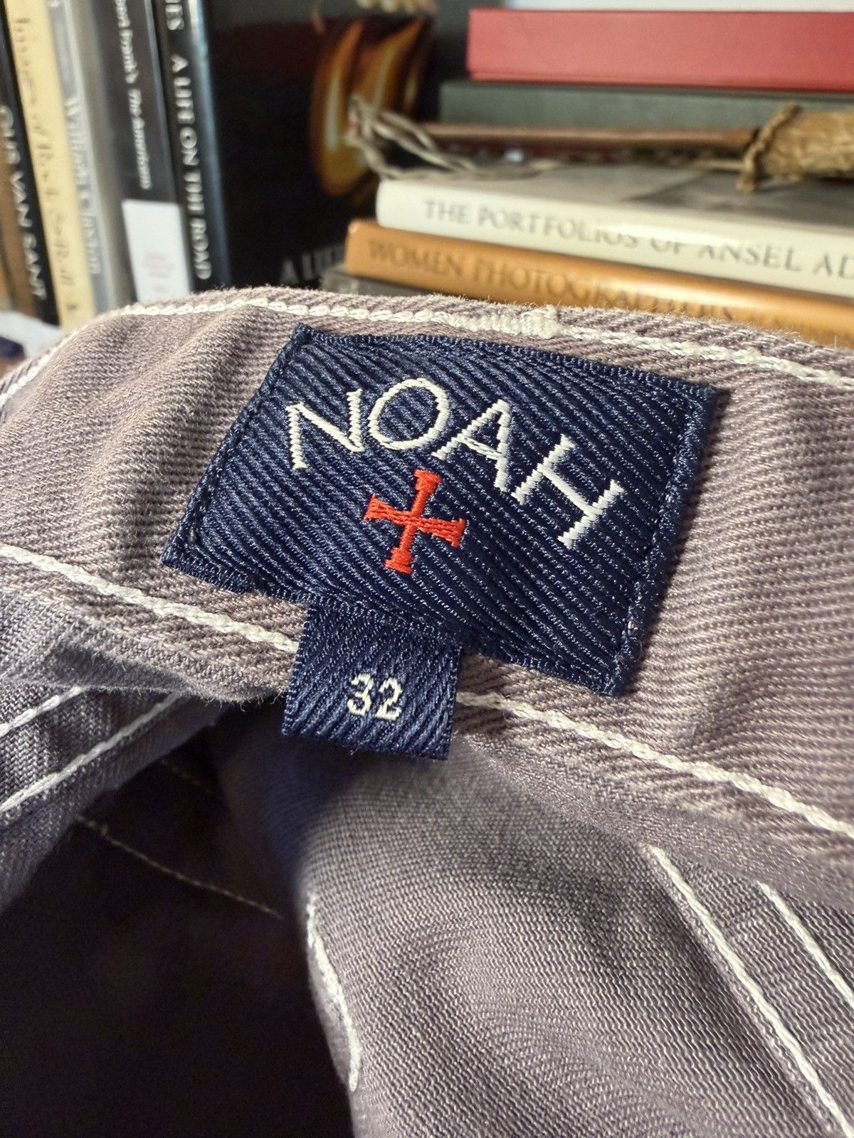 Noah Noah grey contrast stitch jeans Size US 32 / EU 48 - 8 Thumbnail
