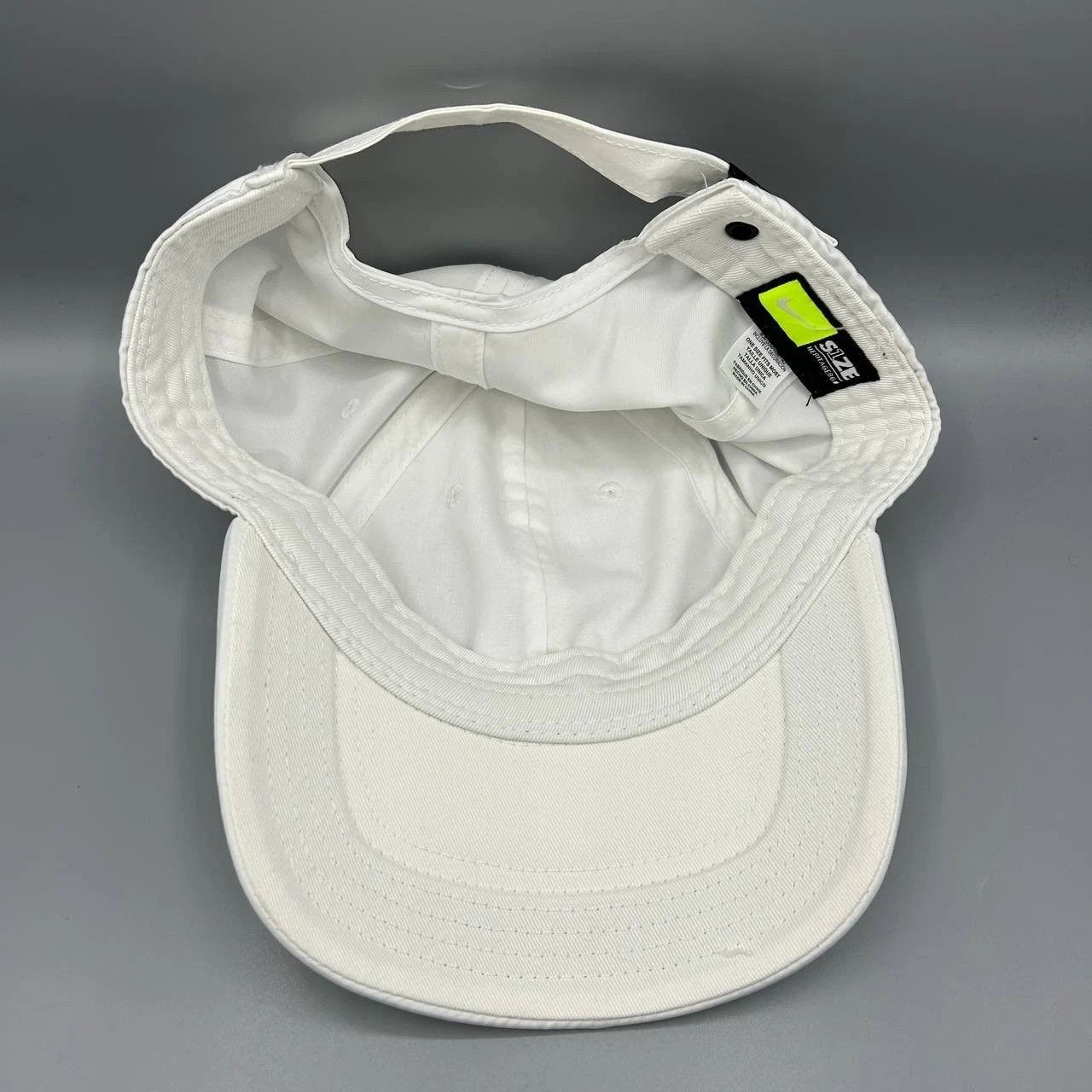 Nike Nike Heritage86 Hat Men White Strap Back Cap New Size ONE SIZE - 2 Thumbnail