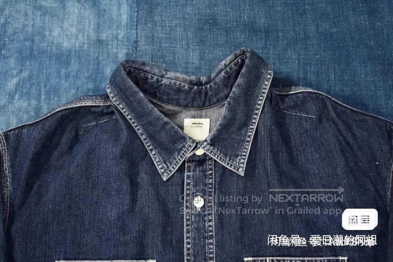 Visvim Visvim 20SS Damaged Denim Lumber Shirt. Size US L / EU 52-54 / 3 - 1 Thumbnail